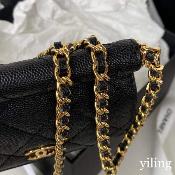 Chanel Mini Flap hot style black bag - Image 7