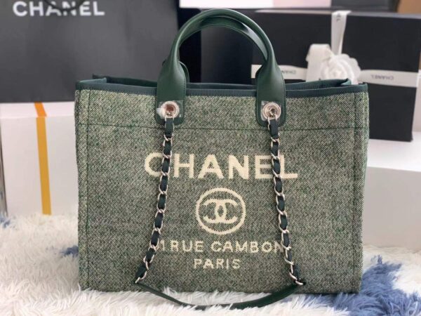 hanel Mini Tote Light green Bag | Chanel Mini Tote Light green Bag For Sale