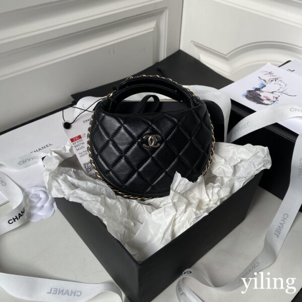 Chanel Cute Mini diamond pattern Black Bag | Buy Cute Mini diamond pattern Bag Online