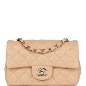 Chanel Mini Rectangular Flap Bag Beige | Buy Chanel Mini Rectangular Flap Bag Beige Online