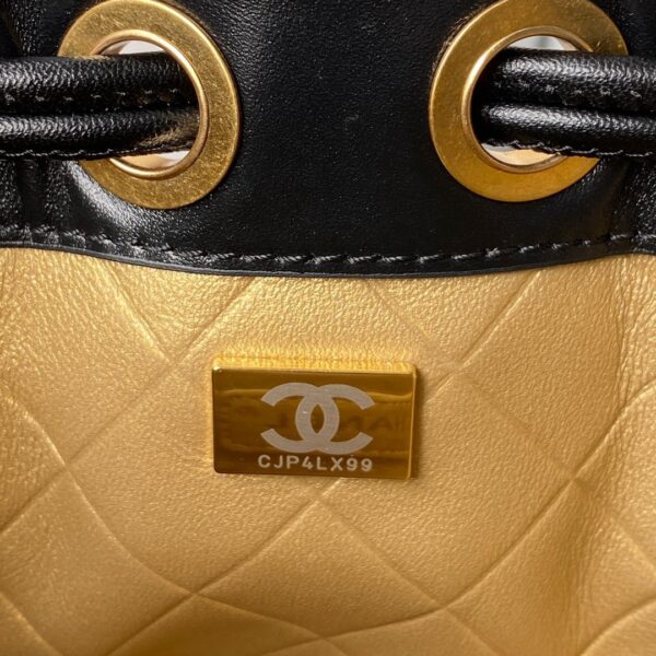 Chanel Mini Bucket Black Bag - Image 3