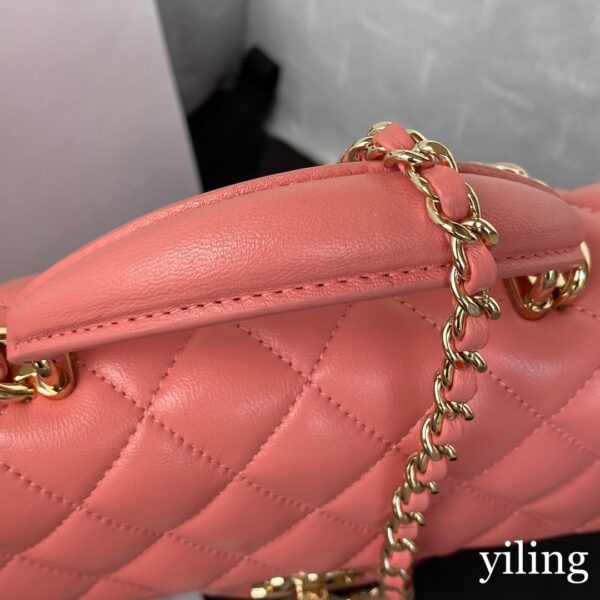 Chanel Classic Rhombic Flap Bag - Image 6