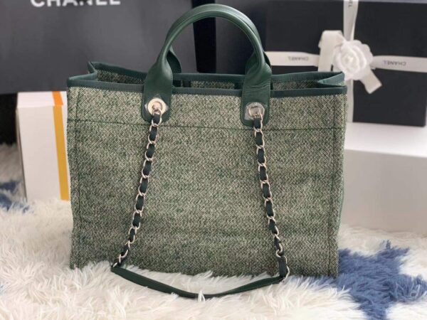 Chanel Mini Tote Light green Bag - Image 8