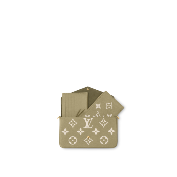 Louis Vuitton Green Mini Félicie Pochette - Image 7