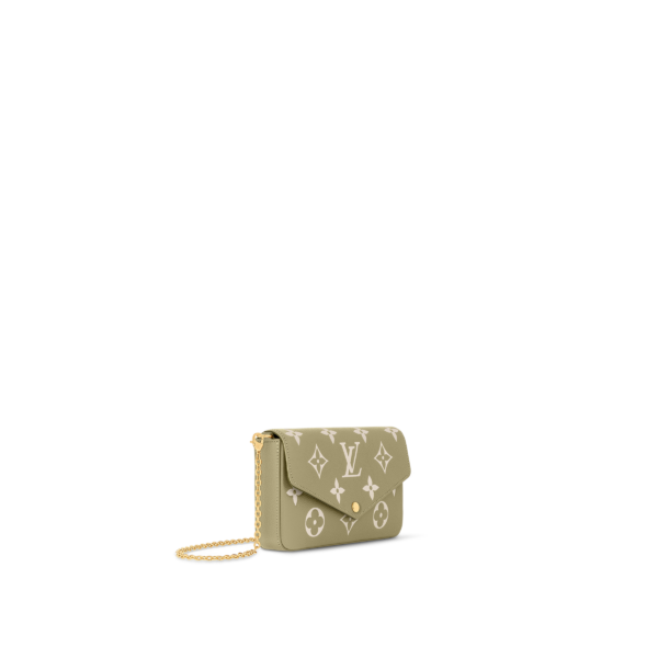 Louis Vuitton Green Mini Félicie Pochette - Image 3