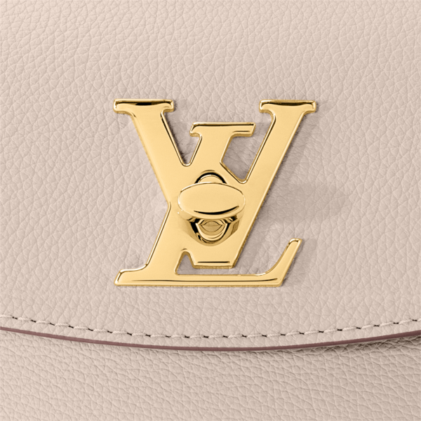 Louis Vuitton Greige LockMe Ever Mini Bag - Image 4