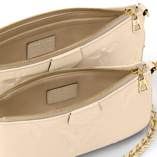 Louis Vuitton Multi Cream Pochette Accessoires - Image 5