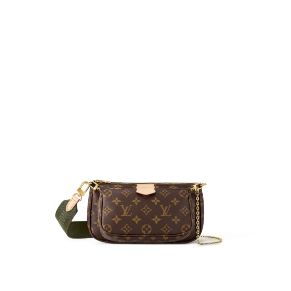 Louis Vuitton Mini Multi Pochette Accessoires With Green strape | Buy Louis Vuitton Mini Multi Pochette Accessoires With Green strape Online