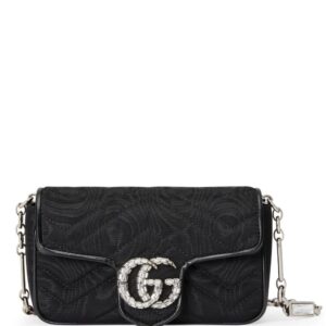 Gucci GG Marmont Crystal-Embellished Belt Bag | Buy Gucci GG Marmont Crystal-Embellished Belt Bag Online | Where To Buy Crystal-Embellished Belt Bag