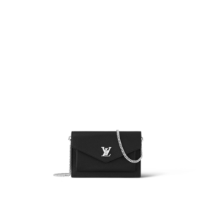 Louis Vuitton Mini Black Mylockme Chain Pochette | Louis Vuitton Mylockme Chain Pochette For Sale | Where To Buy mylockme chain pochette