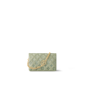 Louis Vuitton Mini Light Green Pochette Coussin | Where To Buy louis vuitton pochette coussin | pochette coussin For Sale