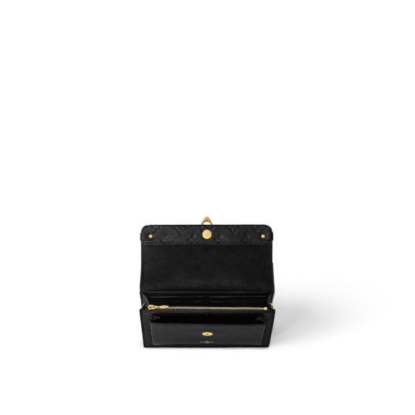 Louis Vuitton Black Vavin Chain Mini Wallet - Image 6