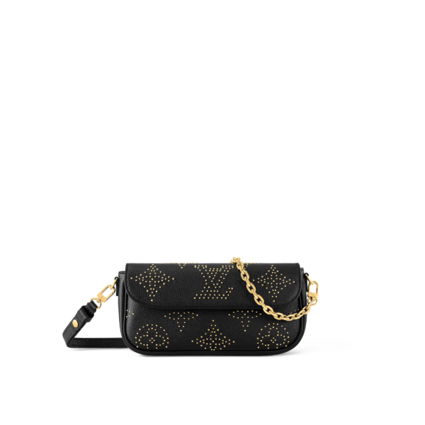 Louis Vuitton Mini Black Wallet on Chain Ivy - Image 2