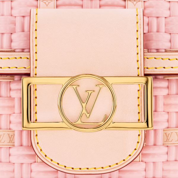 Louis Vuitton Pink Mini Dauphine Bag - Image 4