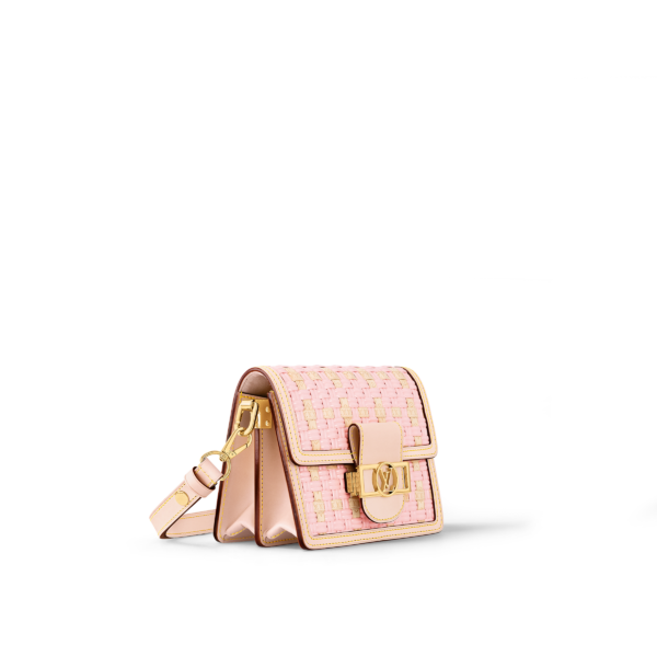 Louis Vuitton Pink Mini Dauphine Bag - Image 5